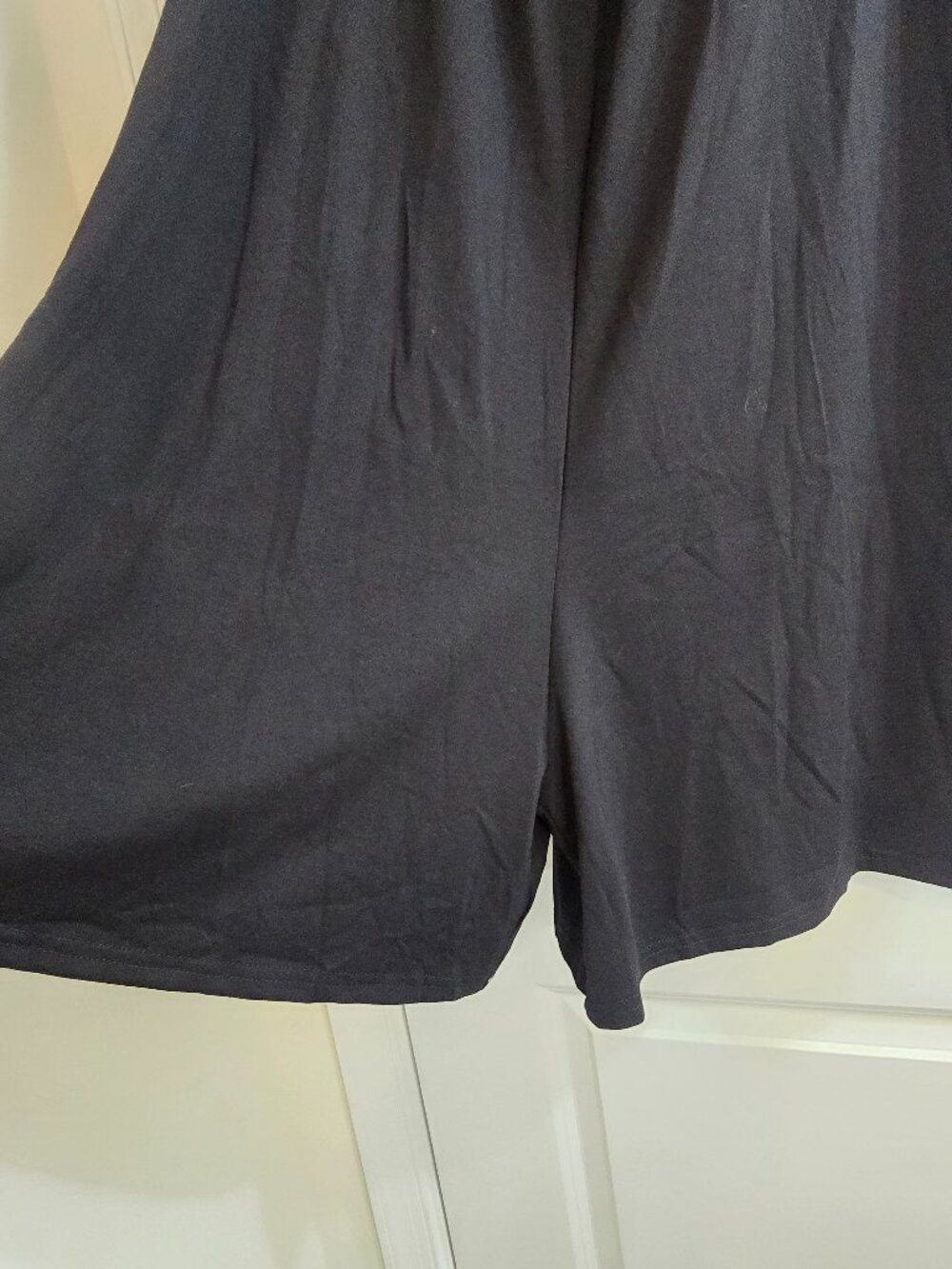 32 Degrees Cool Flowy Romper with Built-in Bra - Black - Picture 4 of 9